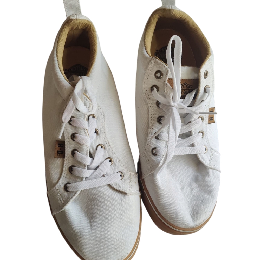 Harley-Davidson‎ White Sneakers